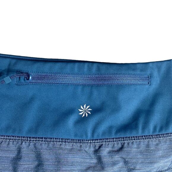 Athleta run with it textured 3.5” shorts space dye 1x running jogging Gorpcore - Picture 9 of 9